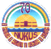 Эмблема юбилея Нукуса